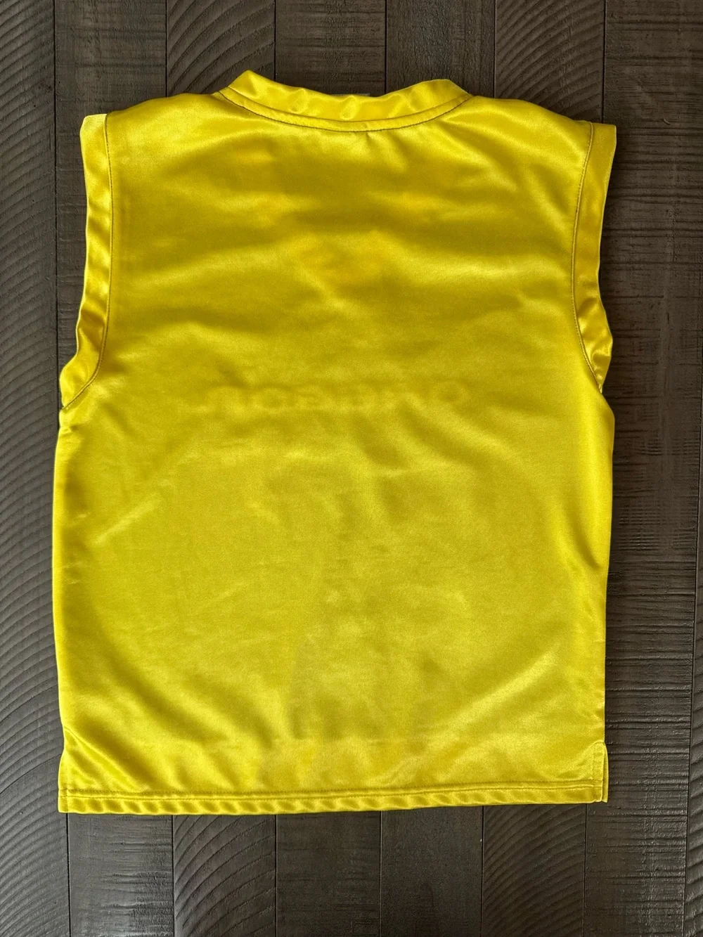 Nike Oregon Ducks Green & Yellow Basketball Jersey Youth Size 7